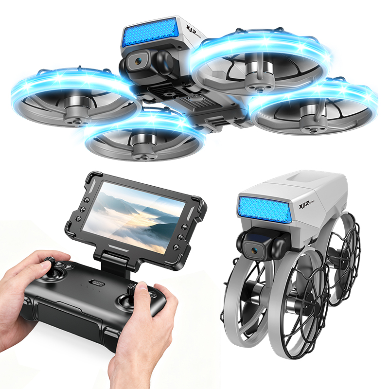 Drone Kit Tricopter - XJ2 Mini Drone 8K HD Kameralı,